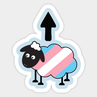 Transgender Sheep Of The Family LGBT Pride Sticker